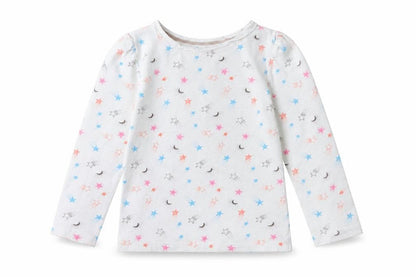 M Girls Multicoloured Geometric  Basic T-Shirt Size 2-3 Years