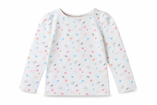 M Girls Multicoloured Geometric  Basic T-Shirt Size 2-3 Years