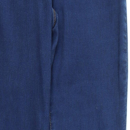 Womens UK Size 6 Denim Regular Fit Skinny Blue Jeans