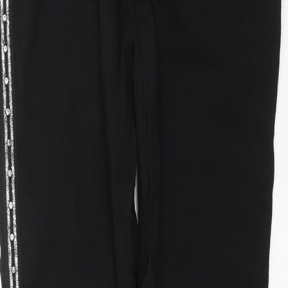 Womens UK Size 32 in Preworn Regular Fit  Black Trousers