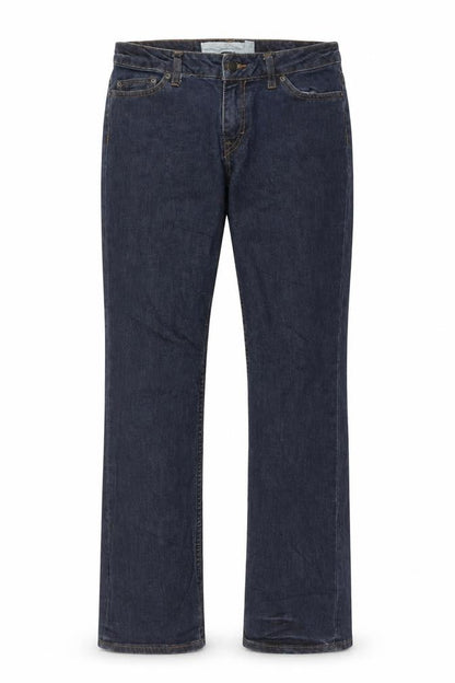 Womens UK Size 29 in H&M Regular Fit Straight Blue Jeans