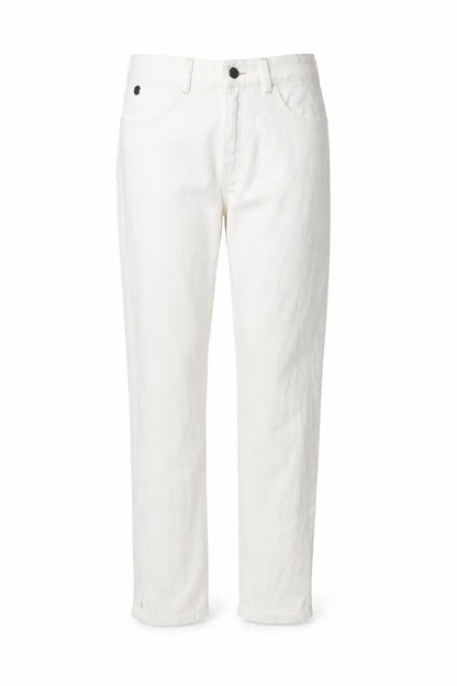 Numph Womens White  Denim Straight Jeans Size 10 L28 in