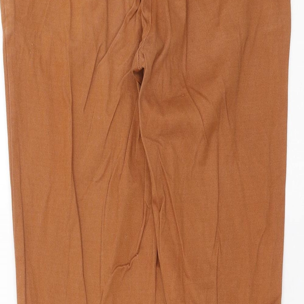 Womens UK Size 8 NEXT Regular Fit  Brown Trousers