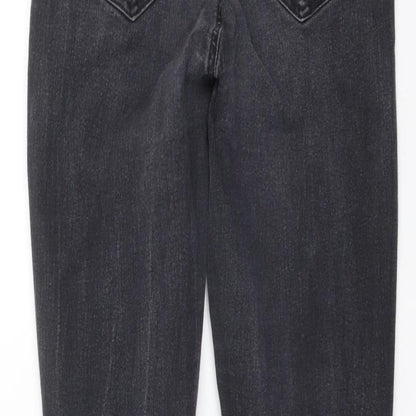Topshop Womens Grey  Denim Skinny Jeans Size 25 in L27 in