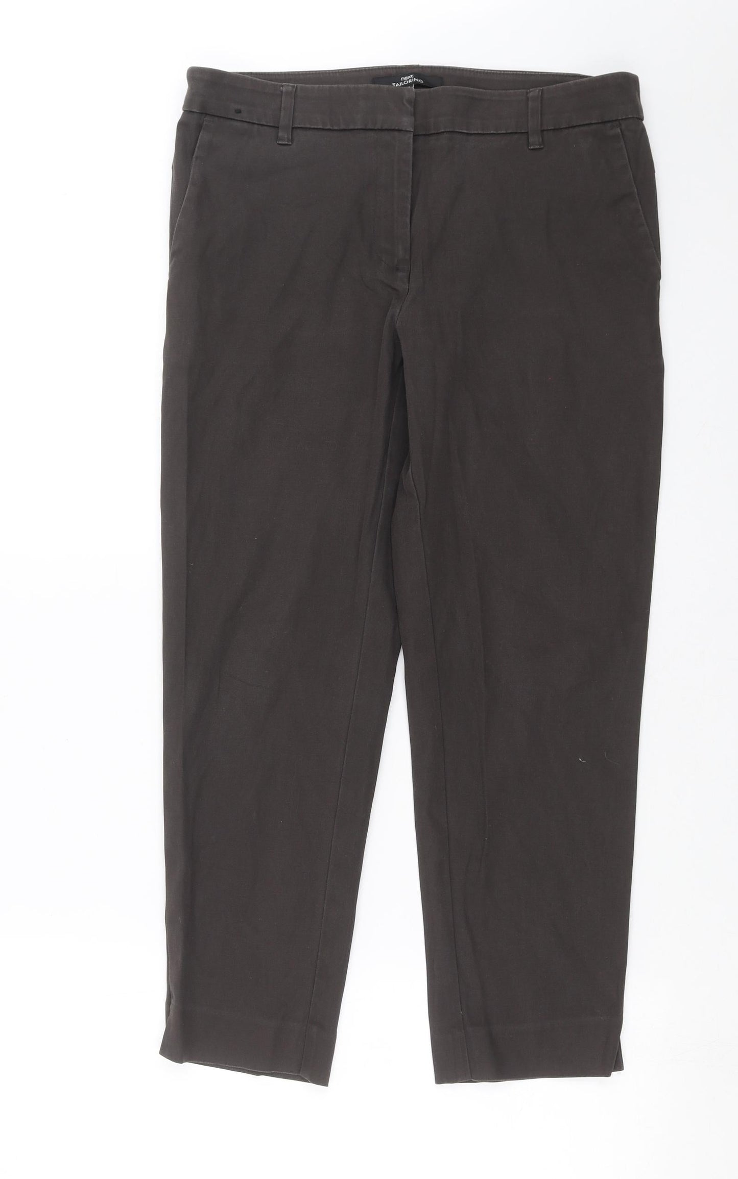 Womens UK Size 10 NEXT Regular Fit  Grey Trousers