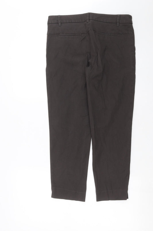 Womens UK Size 10 NEXT Regular Fit  Grey Trousers