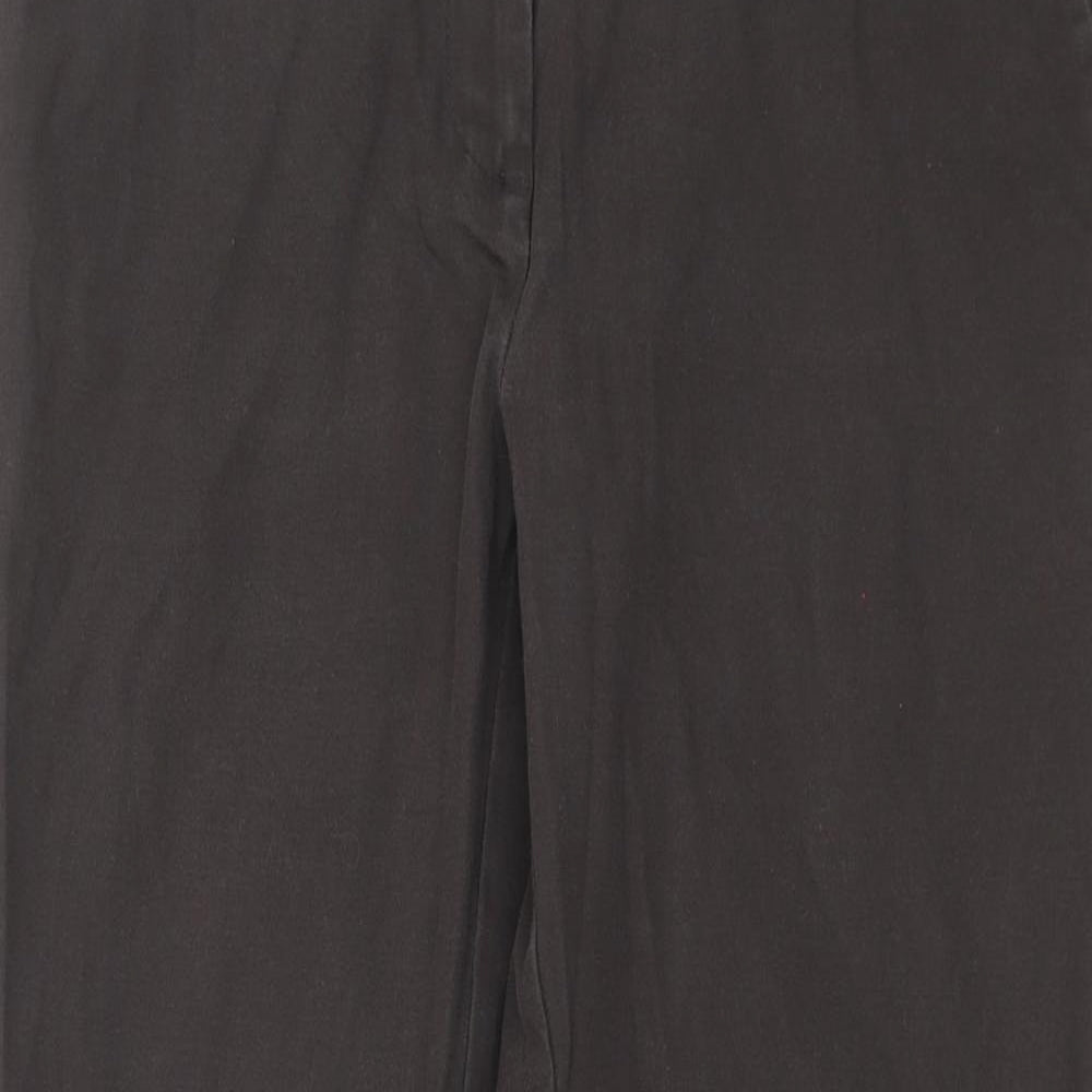 Womens UK Size 10 NEXT Regular Fit  Grey Trousers