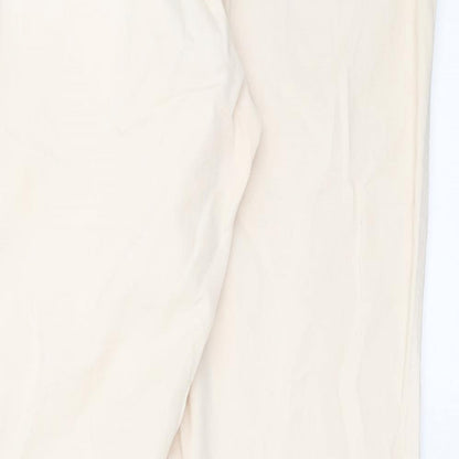 Essential Style Womens Beige   Trousers  Size 16 L29 in