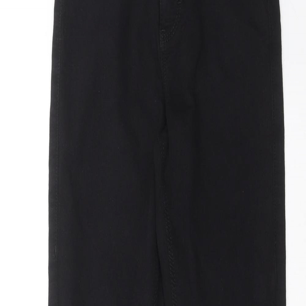 Topshop Womens Black  Denim Skinny Jeans Size 24 in L25 in