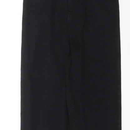 Topshop Womens Black  Denim Skinny Jeans Size 24 in L25 in