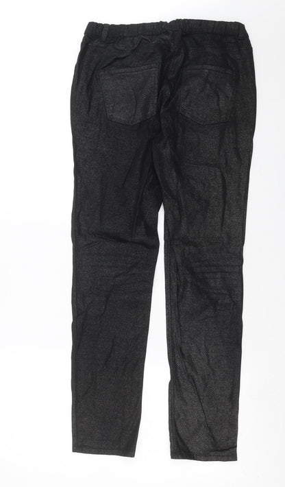 Womens UK Size 32 in Preworn Extra-Slim Fit Jegging Black Jeans