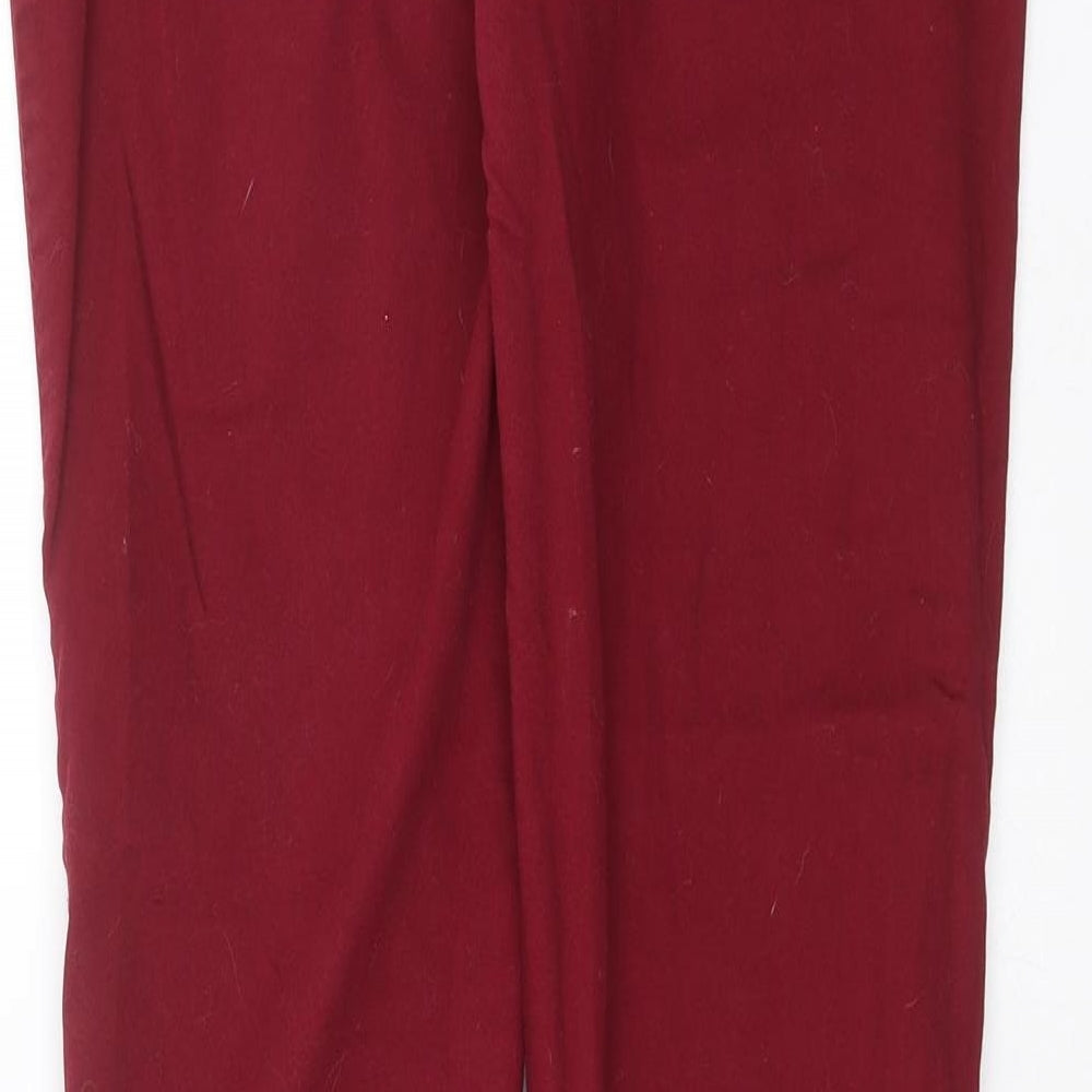 Primark Womens Purple  Denim Jegging Jeans Size 12 L28 in - burgundy