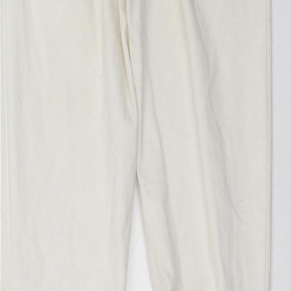 New Look Womens White  Denim Skinny Jeans Size 8 L30 in
