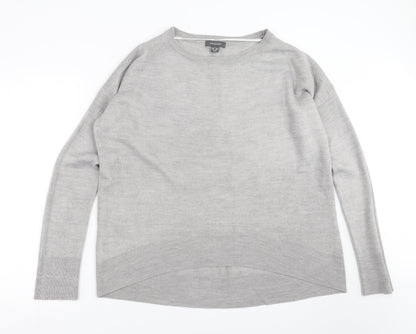 Primark Womens Grey  Knit Pullover Jumper Size L
