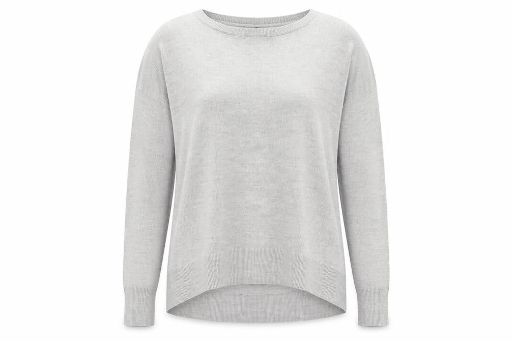 Womens UK Size L Primark Grey Pullover Jumper