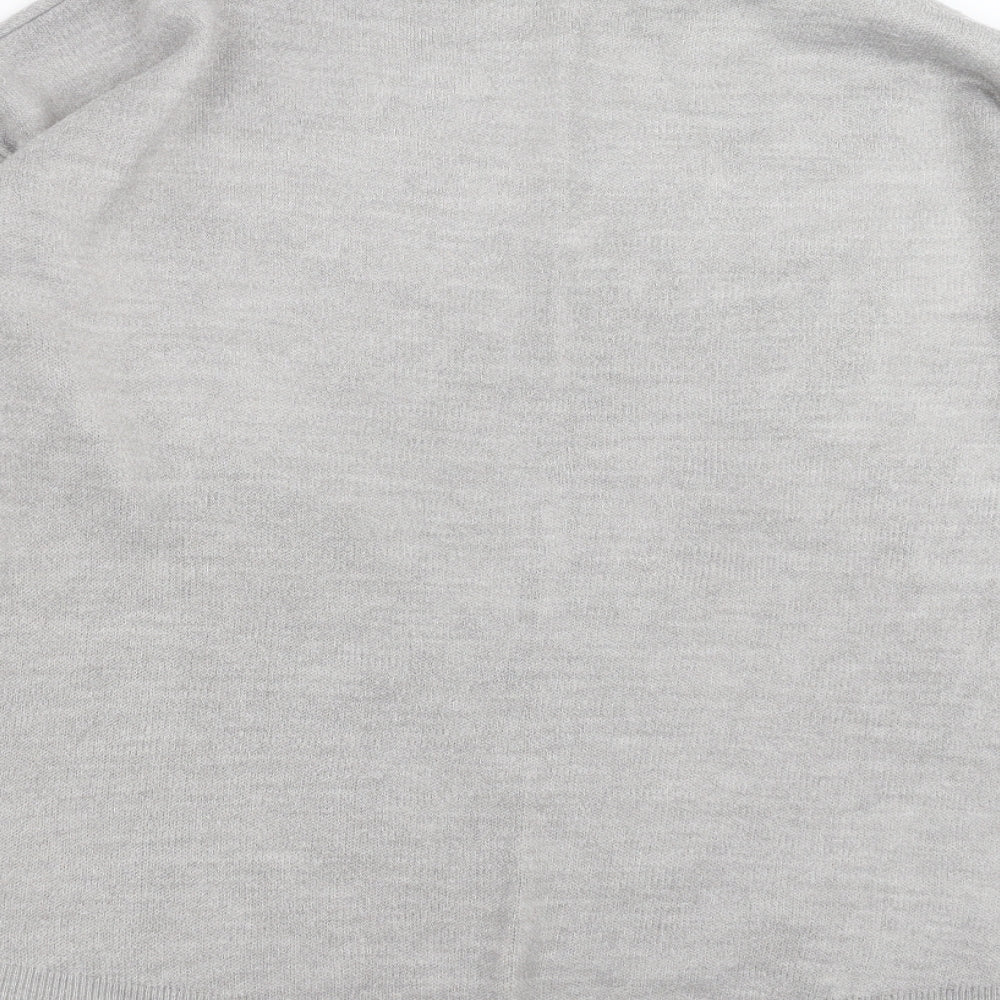 Primark Womens Grey  Knit Pullover Jumper Size L