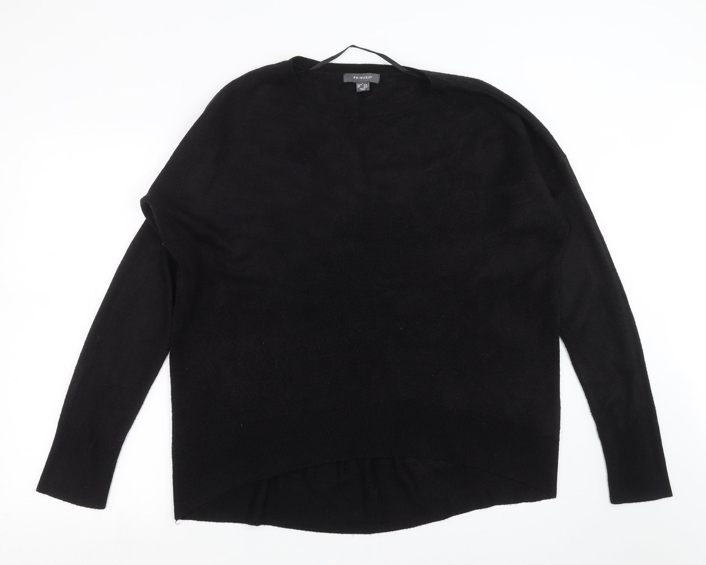 Primark Womens Black  Knit Pullover Jumper Size L