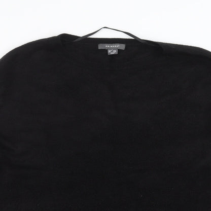 Primark Womens Black  Knit Pullover Jumper Size L
