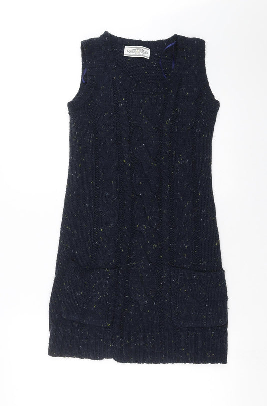 Primark Womens Blue  Knit Pullover Jumper Size 10