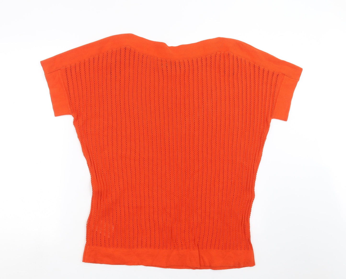 Womens UK Size S BPC Orange Pullover Jumper