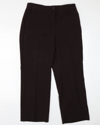 Maine Womens Brown   Trousers  Size 14 L27 in