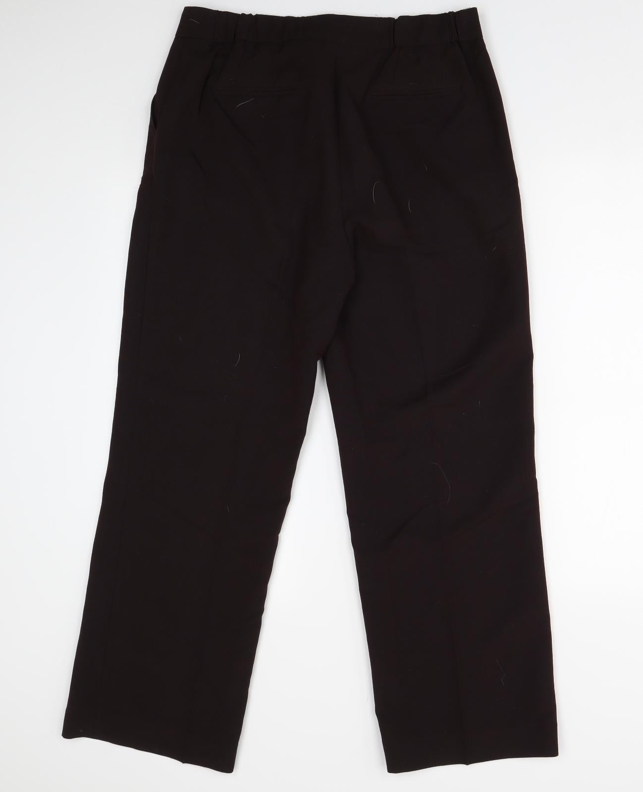 Maine Womens Brown   Trousers  Size 14 L27 in