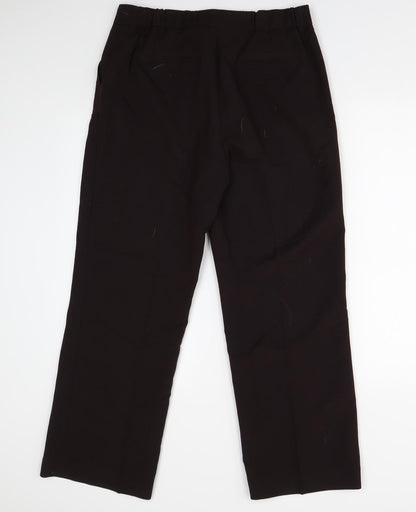 Maine Womens Brown   Trousers  Size 14 L27 in