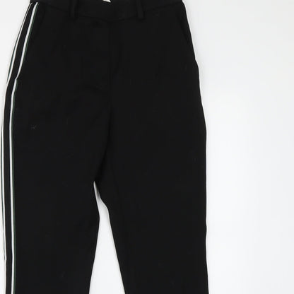 H&M Womens Black   Trousers  Size 8 L26 in