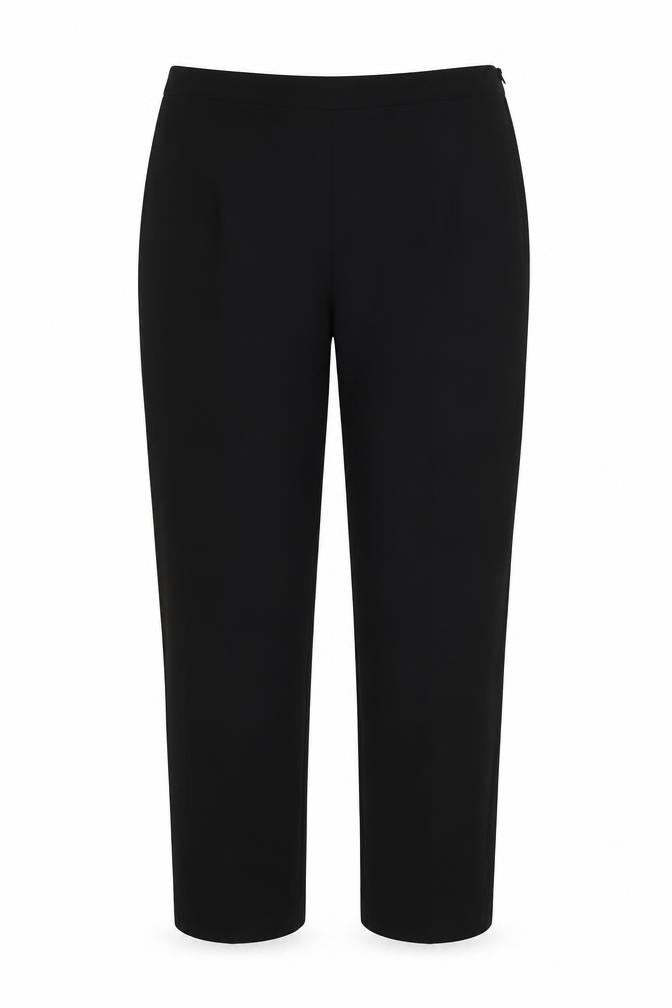 Womens UK Size 12 M&S Regular Fit  Black Trousers