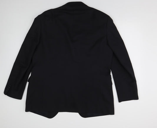 Mens UK Size 44 M&S Regular Blue Suit Jacket