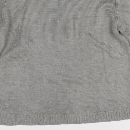 Womens UK Size M Peacocks Grey Pullover Jumper