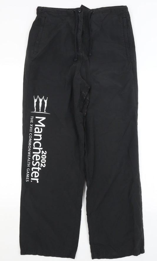 George Womens Black   Trousers  Size 14 L28.5 in