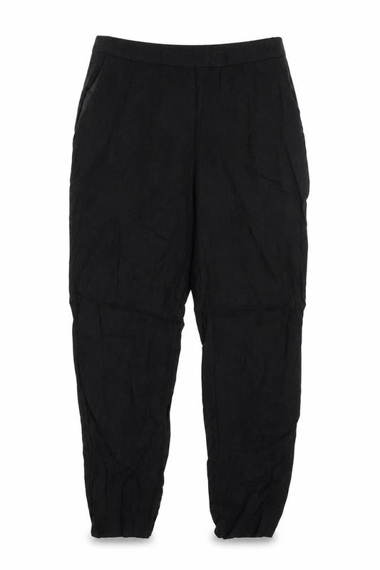 Womens UK Size 6 ASOS Regular Fit Capri Black Trousers