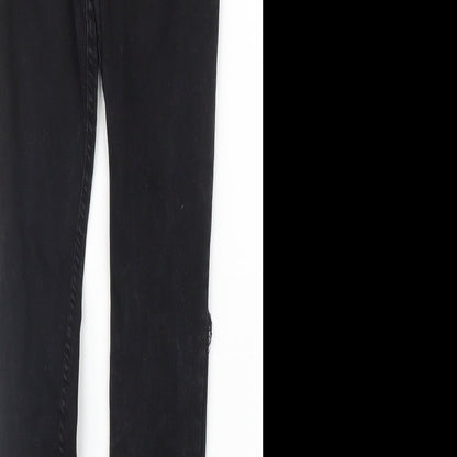 Missguided Womens Black   Skinny Jeans Size 8 L28 in