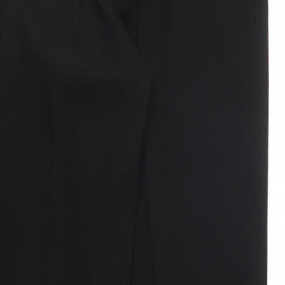 Womens UK Size 32 in Preworn Regular Fit  Black Trousers