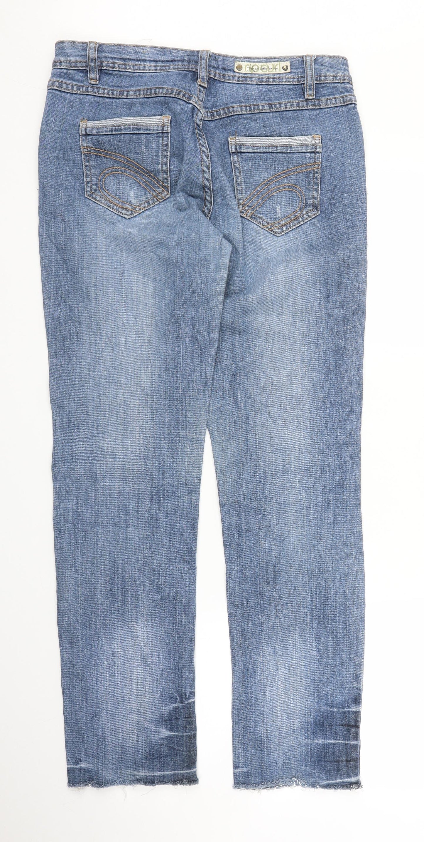 Rip Curls Womens Blue  Denim Straight Jeans Size 29 in L29 in