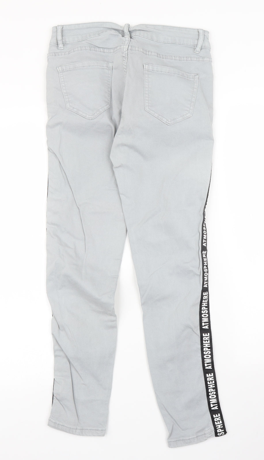 Primark Womens Grey   Skinny Jeans Size XS L27 in