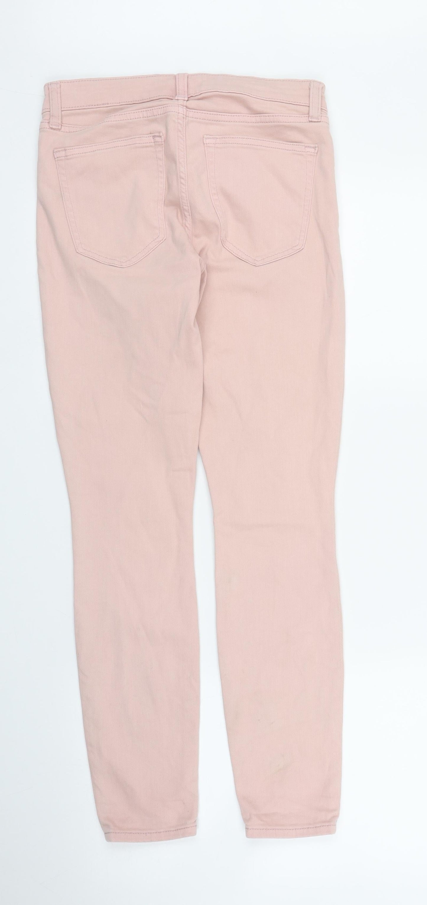 Gap Womens Pink  Denim Skinny Jeans Size 25 in L27 in