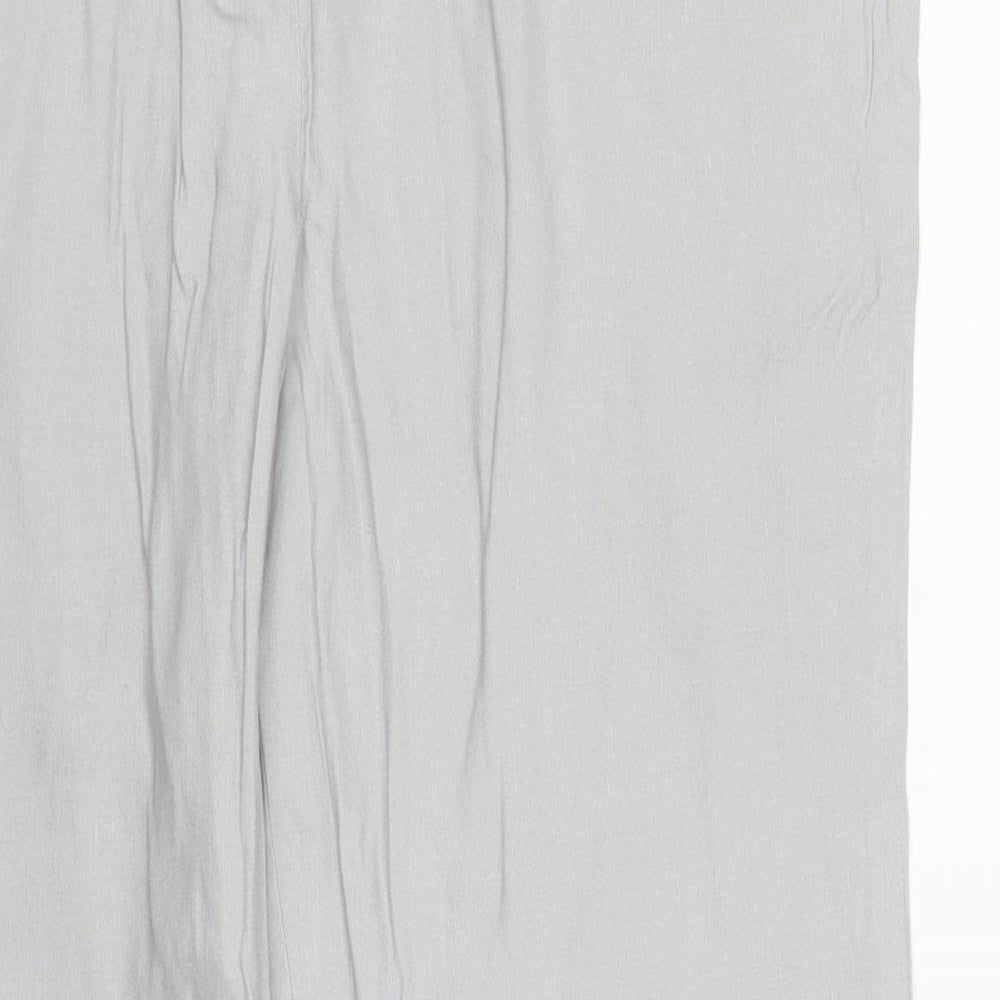 Womens UK Size 12 M&S Regular Fit  Grey Trousers