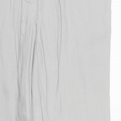 Womens UK Size 12 M&S Regular Fit  Grey Trousers