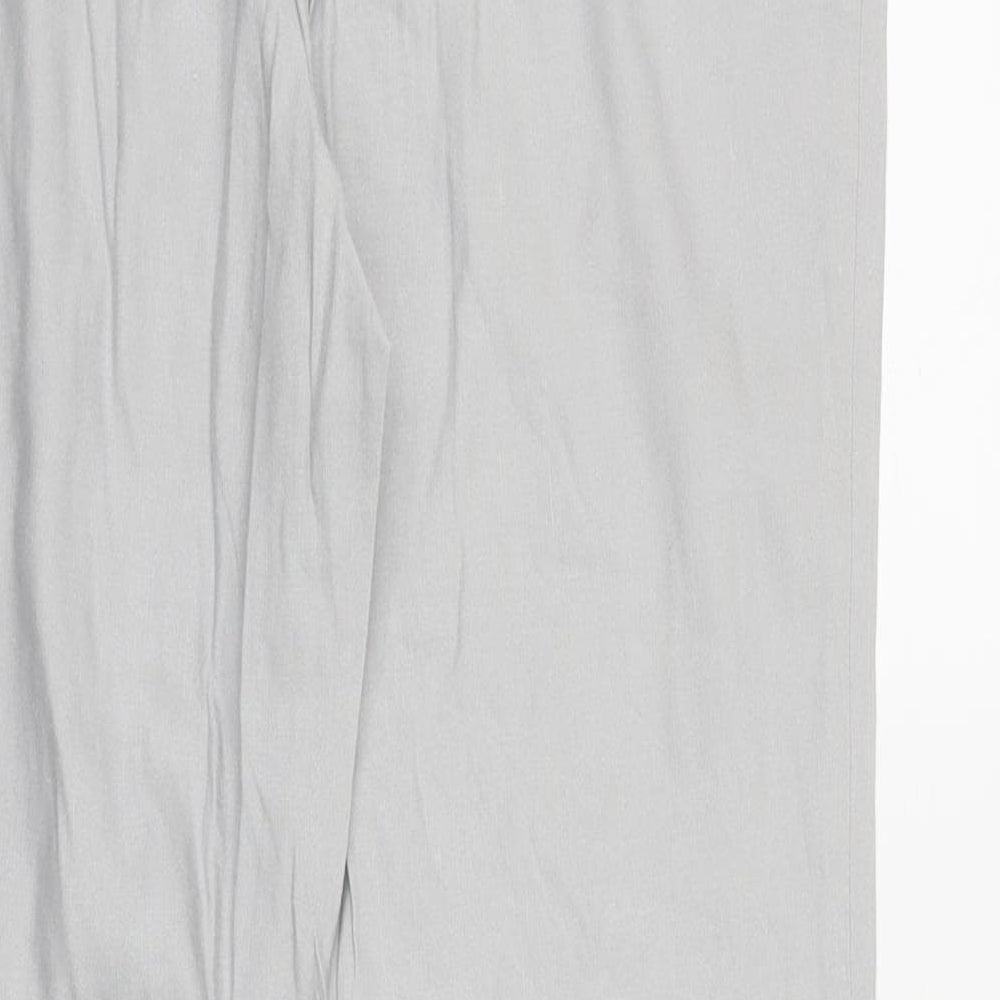 Womens UK Size 12 M&S Regular Fit  Grey Trousers