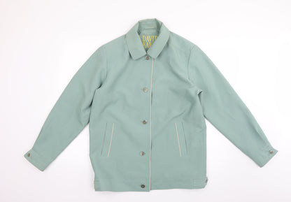 Womens UK Size 12 david barry Green Jacket