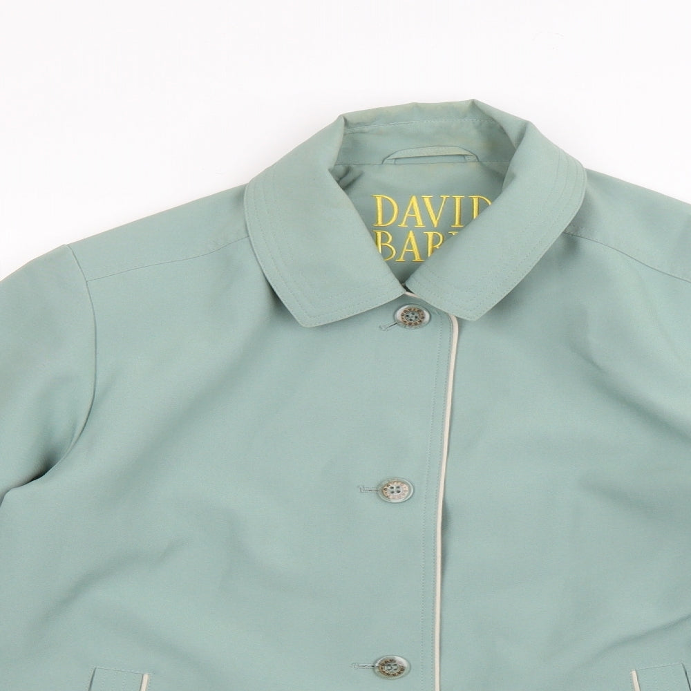 Womens UK Size 12 david barry Green Jacket