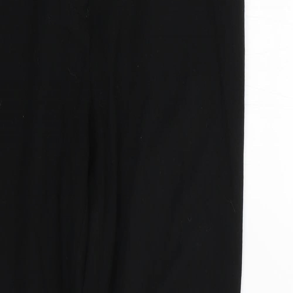 Womens UK Size 10 NEXT Regular Fit  Black Trousers