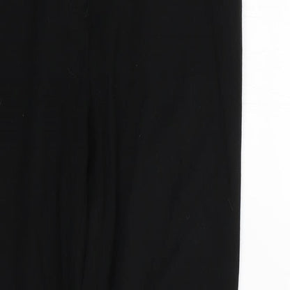 Womens UK Size 10 NEXT Regular Fit  Black Trousers