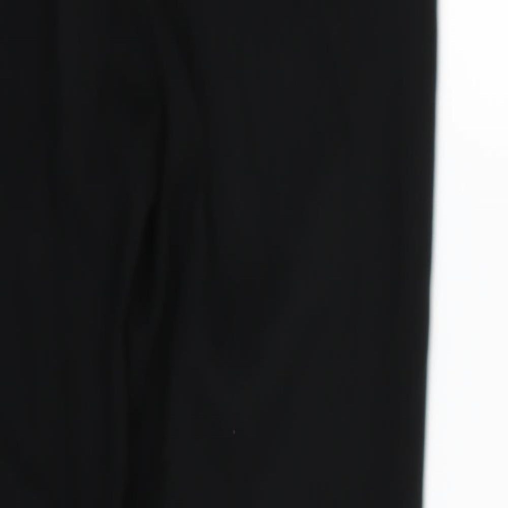 Womens UK Size 10 NEXT Regular Fit  Black Trousers