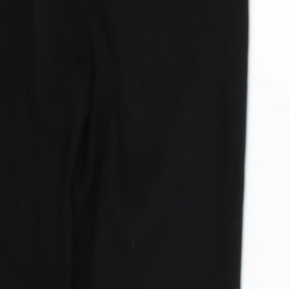 Womens UK Size 10 NEXT Regular Fit  Black Trousers