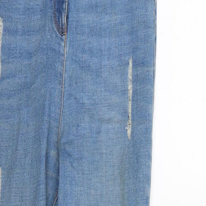 Matalan Womens Blue   Skinny Jeans Size 10 L27 in
