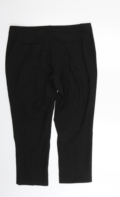 Womens UK Size 18 incorporatewear Regular Fit  Black Trousers