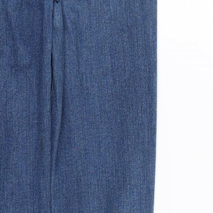 Womens UK Size 6 sqin Regular Fit Skinny Blue Jeans